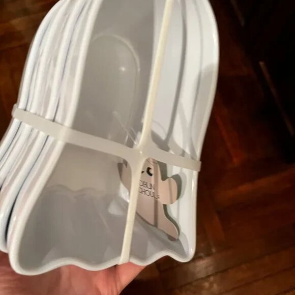 Goblin & Ghoul Other - Ghost Themed Melamine Bowls for Salad, Cereal, or Snacks New/X (Set of FOUR)